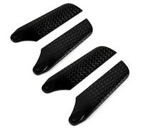 BALTDJL 2 Pairs Drone Propeller Compatible With FY 62mm Carbon Fiber Tail Rotor Blades Compatible With Align T-rex 450 V2 V3 Compatible With PRO DFC RC Helicopter Replacement Blades