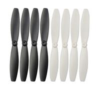 BALTDJL 8pc Plastic Propeller Prop Compatible With Parrot Minidrones Mambo Swing RC Racing Drone Replacements Remote Control Toys Parts Accessory Replacement Blades