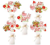 Balterever Apple Baby Shower Centerpieces Decorations - 24pcs Fall Themed Table Toppers for Boy or Girl Baby Shower | Sweet Apple Party Decor for Fall Celebrations, Rustic Farm Theme Party Supplies