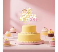 Balterever Bee 1st Birthday Decorations for Girls So Sweet To Bee One Cake Topper Decorations for Honey 1st Bday Themed Party