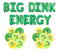 Balterever Big Dink Energy Pickleball Decoration Pickleball Party Decorations Green Big Dink Energy Banner Decorations Sports Theme Birthday Party Supplies for Funny Dinking Pickle Ball Lover