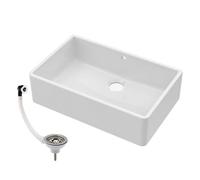 Balterley 1 Bowl Fireclay Butler Kitchen Sink Overflow & Waste - 795mm