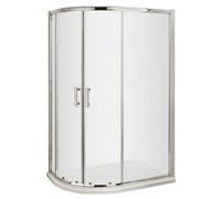 1200x900mm Offset Quadrant 6mm Glass