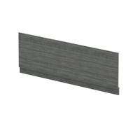 Balterley 1700mm Bath Mfc Front Panel & Plinth - Woodgrain Anthracite