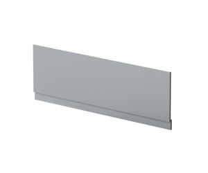Balterley 1700mm Straight Reversible Bath Front Panel & Plinth - Satin Grey