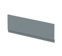 Balterley 1800mm Edge/power Straight Front Bath Panel & Plinth - Matt Coastal Grey