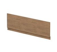 Balterley Wooden Front Bath Panel Covering with Plinth, 1800mm Bath Panel, Straight Front Bathroom Panels for Bathtub, Water Resistant Side Panels for Bathroom Baths and Soaking Tubs (Antique Oak)
