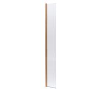 Balterley 1850mm Brushed Bronze Wetroom Screen