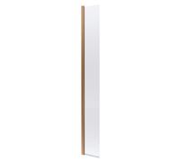 Balterley 1850mm Brushed Bronze Wetroom Screen
