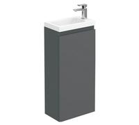 Balterley 400mm Matt Grey Vanity Unit With Basin