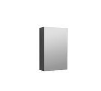 Balterley 450mm Single Door Mirrored Bathroom Cabinet 180mm Deep in Grey Balterley Grey