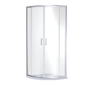 6mm Glass Quadrant Shower Enclosure 1900 x 900 x 900mm Chrome Balterley Silver One Size