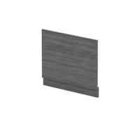 Balterley 700mm Bath Mfc End Panel & Plinth - Woodgrain Anthracite