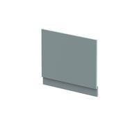 Balterley 700mm Edge/power Straight End Bath Panel & Plinth - Matt Coastal Grey