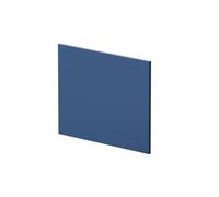 700mm L Shape Square Reversible Bath End Panel - Satin Blue