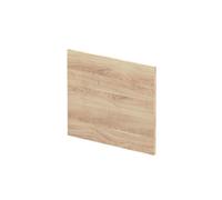 Balterley 700mm Square L-Shape Shower Bath End Panel - Bleached Oak