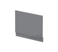 Balterley Bath MDF End Panel Plinth Gloss Cloud Grey 750mm Balterley Grey
