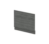 750mm Bath MFC End Panel & Plinth - Woodgrain Anthracite