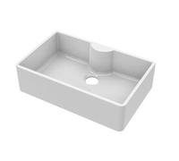 Balterley 795mm - Single Bowl Butler Kitchen Sink - With Tap Ledge