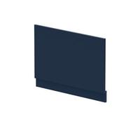 Balterley 800mm Edge/power Straight End Bath Panel & Plinth - Matt Midnight Blue
