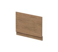 Balterley 800mm Straight Bath End Panel And Plinth - Antique Oak