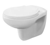 Balterley Adley Modern Bathroom Wall Hung Toilet Pan 390mm x 355mm - White Balterley White