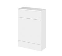 Balterley Alrewas Contemporary Compact WC Unit, Gloss White, 600mm in White Balterley White