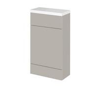 Balterley Alrewas Contemporary Floor Standing Compact Wc Unit, Pebble Grey, 500mm