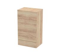 Balterley Alrewas Contemporary Floor Standing Wc Unit, Bleached Oak, 500mm