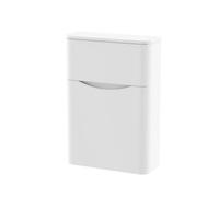 Balterley Arch Bathroom Floor Standing Concealed Cistern Toilet Unit, Satin White, 550mm