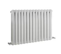 Balterley Aspire Horizontal Double Panel Radiator, 635mm x 863mm - Gloss White Balterley White
