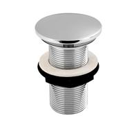 Round Free Running Basin Waste - Chrome