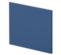 Balterley Bath End Panel 700mm, MDF End Bath Panels, Satin Finish Straight Bathroom Panels for Bathtub, Water Resistant Panel Covering for Bathroom Baths and Soaking Tubs (Blue)