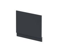 Balterley Bath MDF End Panel & Plinth - 700mm - Soft Black in Grey Balterley Grey