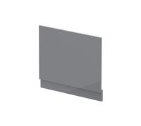 Balterley Bath MDF End Panel Plinth Gloss Cloud Grey 700mm Balterley Grey