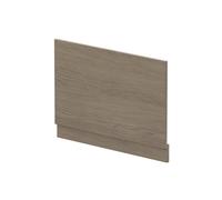 Balterley Bath MFC End Panel & Plinth - 800mm - Woodgrain Solace Oak in Brown Balterley Brown