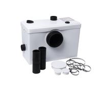 Balterley Bathroom 3 Inlet Macerator Waste Pump System, 600W, 270 x 398 x 230mm in White Balterley White