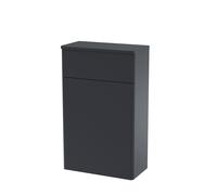 Traditional Floor Standing WC Unit , 500mm - Soft Black