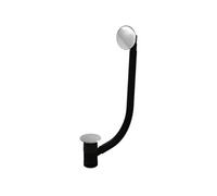 Balterley Bathroom Round Click-Clack Bath Waste, Top Fix Installation, 98 X 70 X 550mm, Chrome