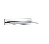 Balterley Bathroom Wall Mount Waterfall Bath Filler Spout Chrome in Silver Balterley Silver