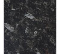 Balterley Black Slate Gloss Mfc Laminate Kitchen Worktop, W 2000mm X L 28mm X D 365mm, Black
