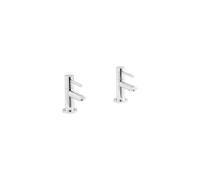 Balterley Bradnop Round Lever Basin Taps - Chrome