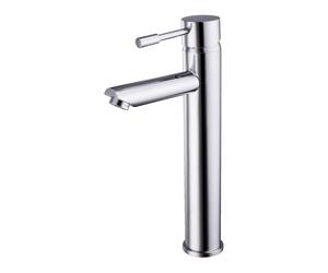 Balterley Bradnop Round Tall Lever Mono Basin Mixer Tap - Chrome