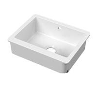 Balterley Butler Overmount Kitchen Sink with Overflow 595mm in White Balterley White
