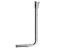 Balterley Ceramic Accessories Low Level Flush Pipe Pack Chrome in Silver Balterley Silver