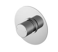 Balterley Consall Round Concealed Temperature Control Valve - Chrome
