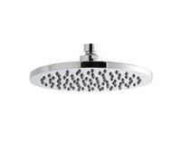 Balterley Consall Round Easyclean Fixed Shower Head 200mm, Modern Design, High Flow - Chrome Finish