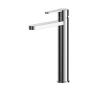 Balterley Consall Round High-Rise Mono Basin Mixer Tap - Chrome