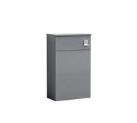 Balterley Contemporary Compact WC Toilet Unit 500mm - Grey Balterley Grey
