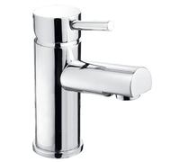 Balterley Contemporary Minimalist Round Mono Basin Mixer Tap - Chrome